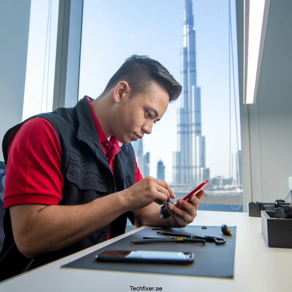iphone repair in dubai onsite service techfixer