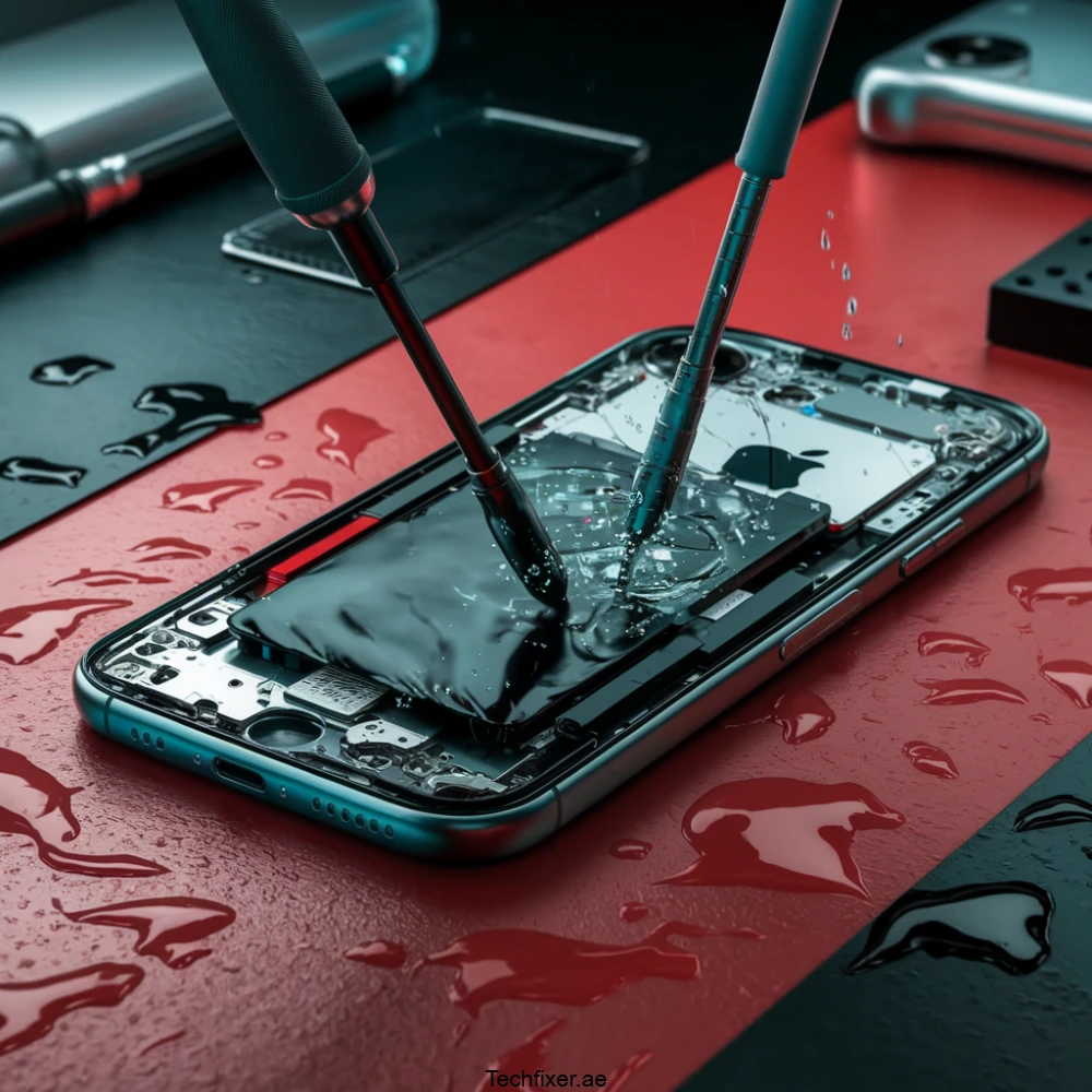 iphone water damage repair dubai