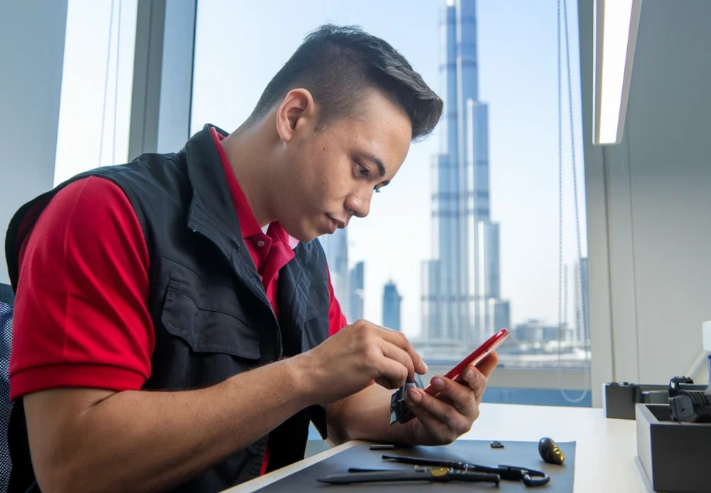 iphone repair in dubai onsite service techfixer