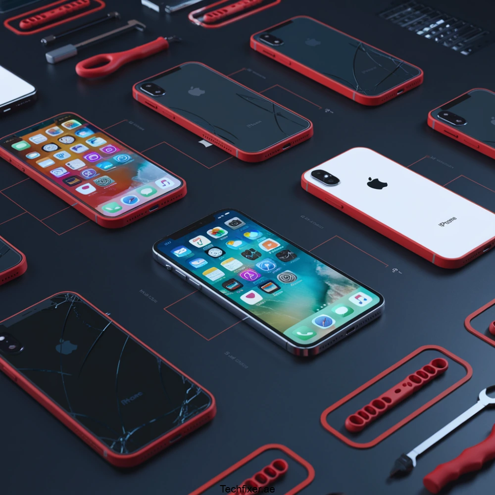 types of iphone repair services dubai