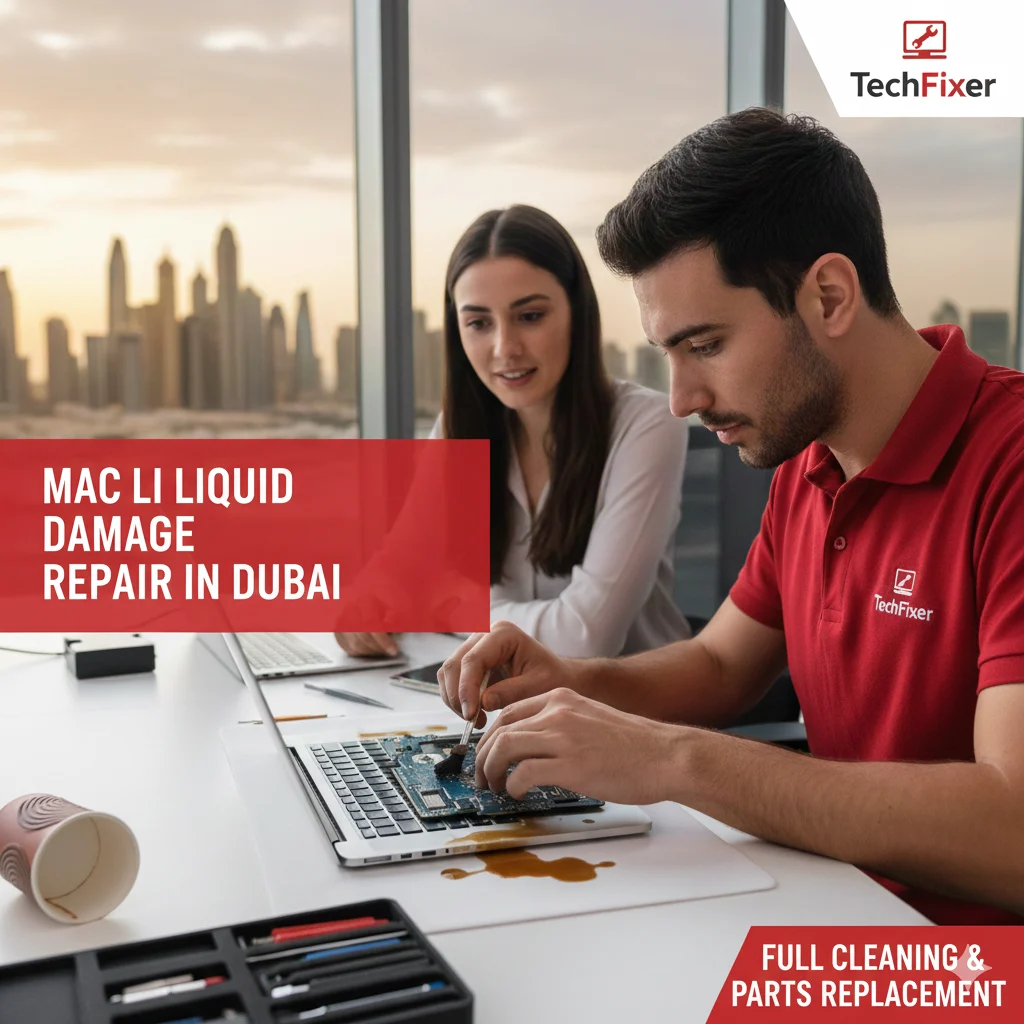 Mac Liquid Damage Repair in Dubai