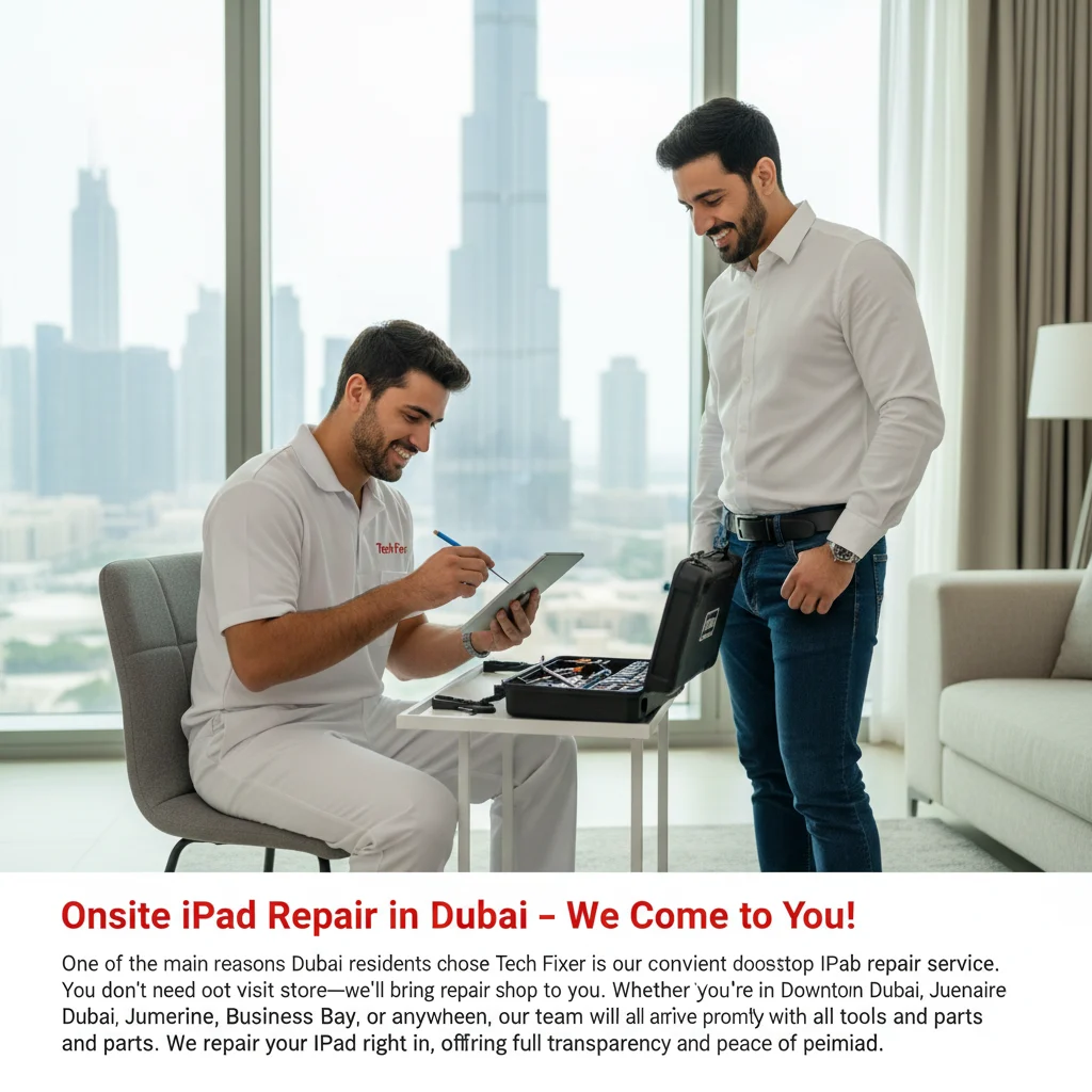 Onsite iPad Repair in Dubai – We Come to You!